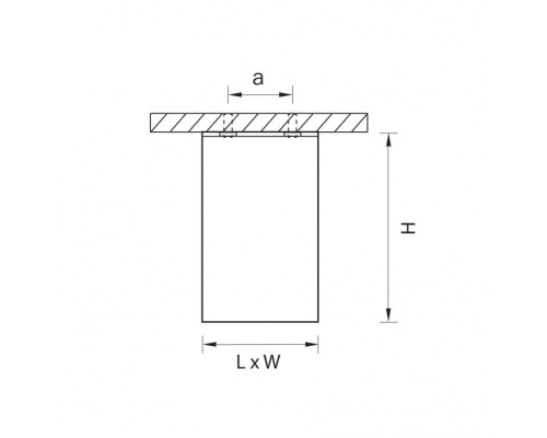 Точечный светильник Rullo 216587 Lightstar