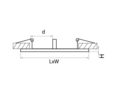 Рамка для светильника Intero 111 217827 Lightstar