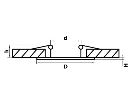 Точечный светильник Forto 223502 Lightstar