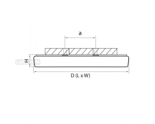 Настенно-потолочный светильник Zocco 323182 Lightstar