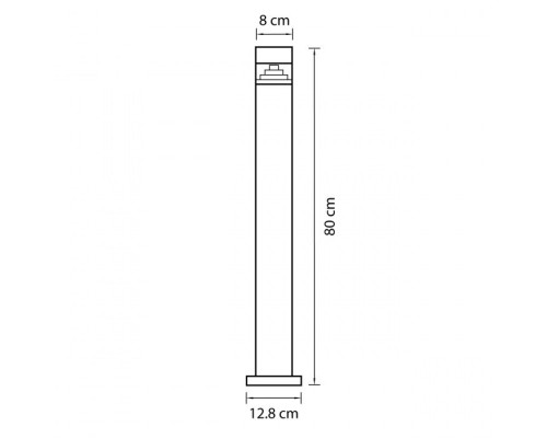 Наземный светильник Raggio 377707 Lightstar