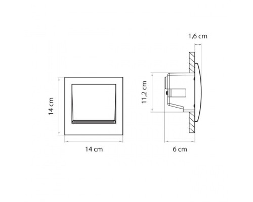 Настенный светильник уличный Estra 383692 Lightstar