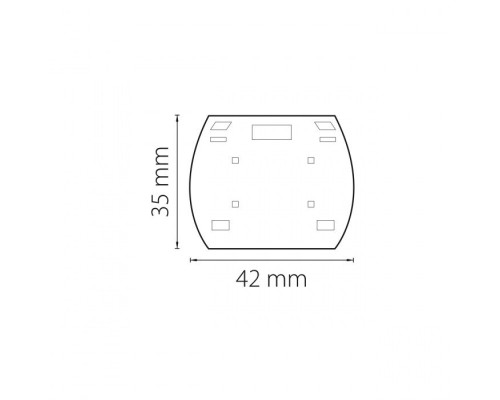 Заглушка Barra 504166 Lightstar