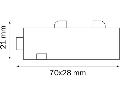 Соединитель прямой Teta 505106 Lightstar