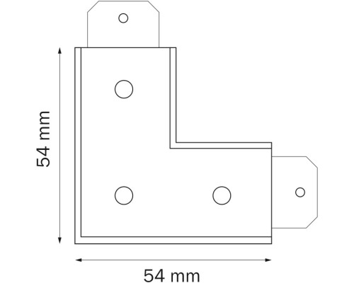 Соединитель угловой Teta 505126 Lightstar