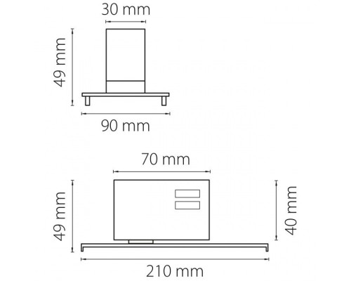 Трековое крепление Asta 594047 Lightstar