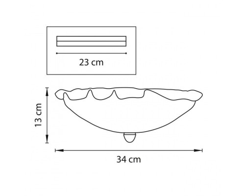 Потолочный светильник Murano 601033 Lightstar
