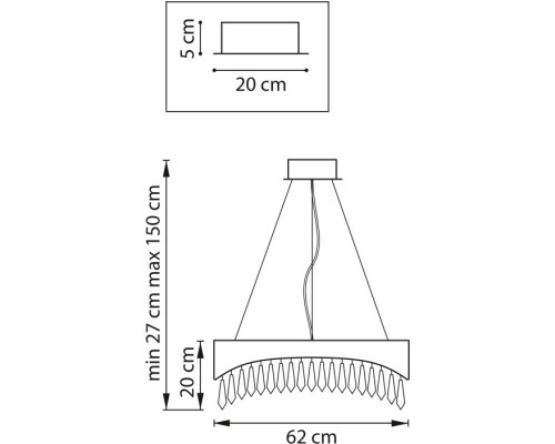 Подвесная люстра Helio 703163 Lightstar
