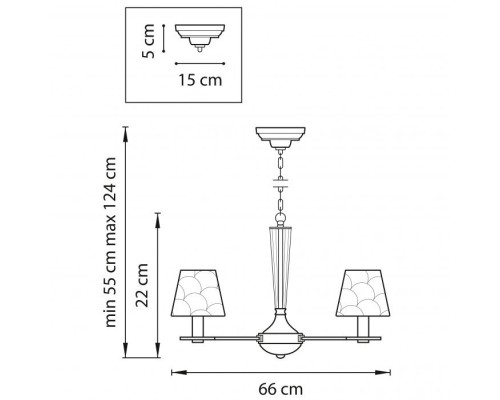 Подвесная люстра Perla 707061 Lightstar