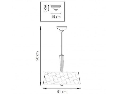 Подвесная люстра Perla 707161 Lightstar
