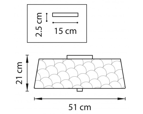 Потолочная люстра Perla 707261 Lightstar