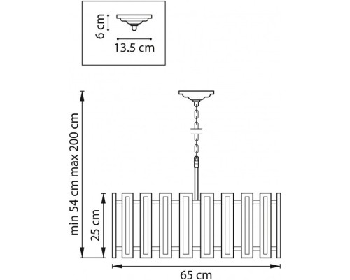 Подвесная люстра Agave 712062 Lightstar