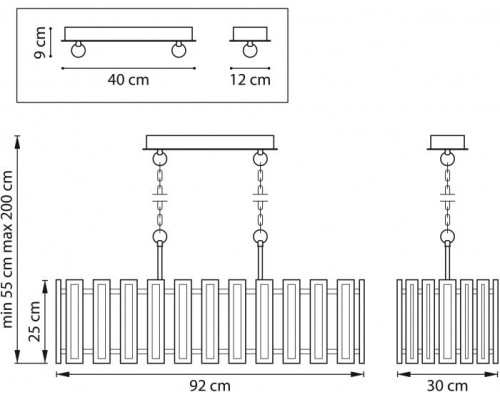 Подвесная люстра Agave 712164 Lightstar
