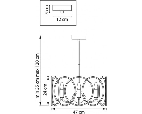 Потолочная люстра Regolo 713053 Lightstar