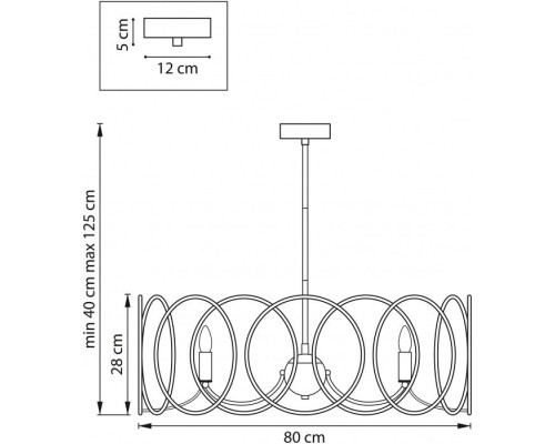 Потолочная люстра Regolo 713083 Lightstar