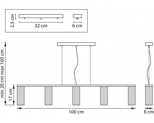 Подвесная люстра Roma 718057 Lightstar