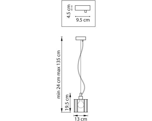 Подвесной светильник Limpio 722013 Lightstar