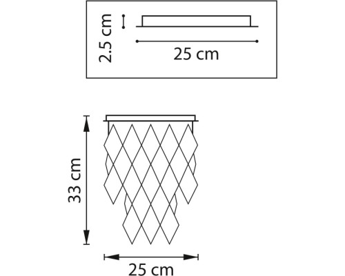Потолочная люстра Limpio 722064 Lightstar
