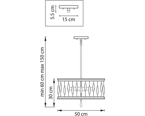 Потолочная люстра Firenze 725143 Lightstar