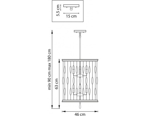 Потолочная люстра Firenze 725163 Lightstar