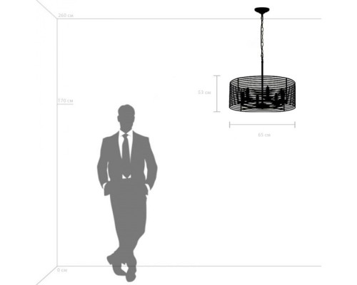 Подвесная люстра Zeta 728063 Lightstar