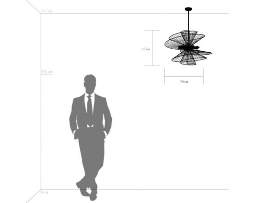 Потолочная люстра Zeta 728183 Lightstar