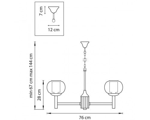 Подвесная люстра Fiamma 730063 Lightstar