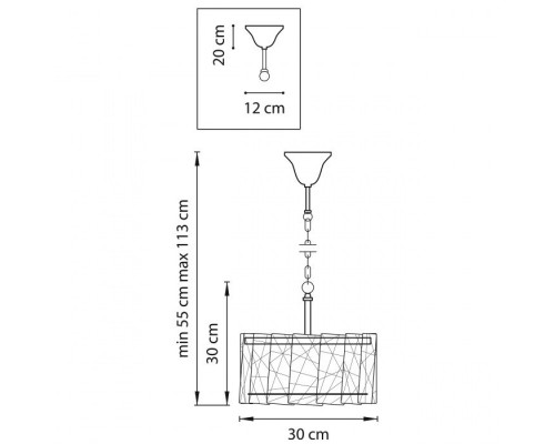 Подвесная люстра Varese 731034 Lightstar