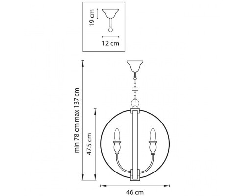 Подвесная люстра Cero 731247 Lightstar