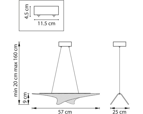 Подвесной светильник Varese 731303 Lightstar