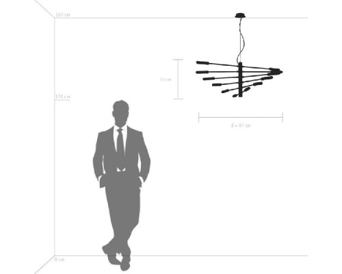 Подвесная люстра Ragno 733127 Lightstar