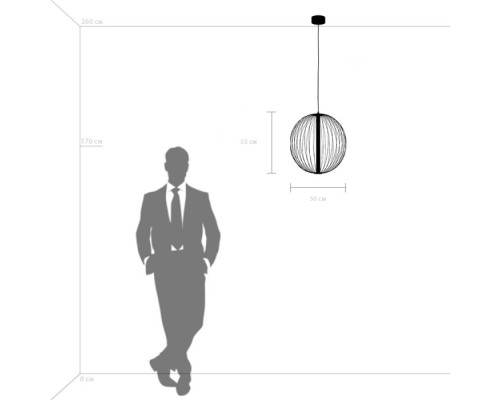 Подвесной светильник Sole 734057 Lightstar