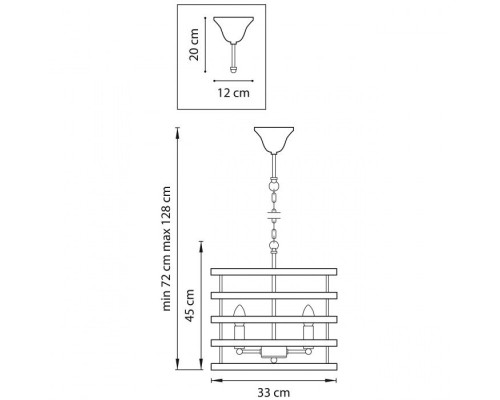 Подвесная люстра Epsilon 735030 Lightstar
