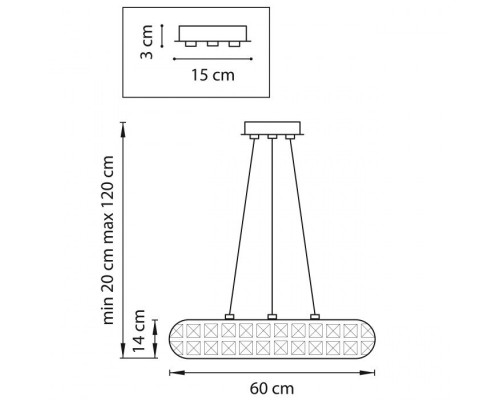 Подвесной светильник ONDA 741104 Lightstar