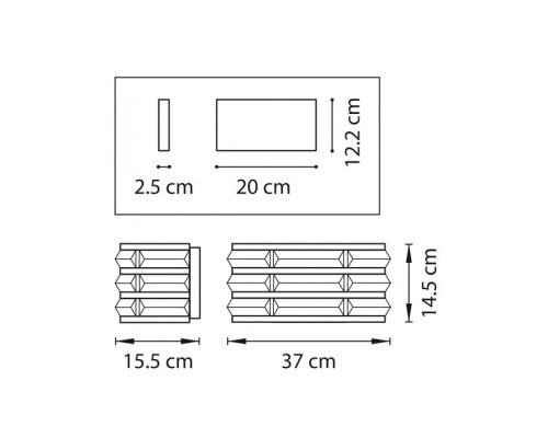 Настенный светильник Amerigo 746618 Lightstar