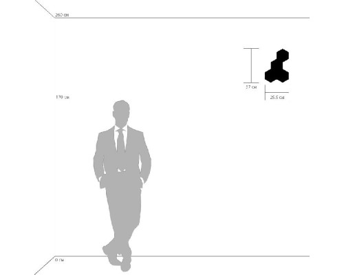 Настенный светильник FAVO 750641 Lightstar