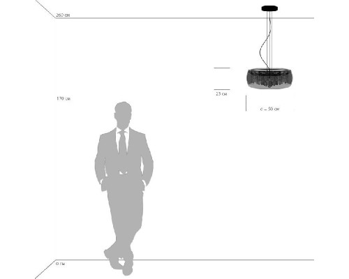 Подвесная люстра ACQUARIO 753084 Lightstar