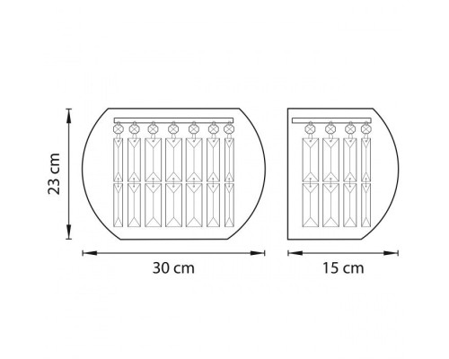 Бра ACQUARIO 753634 Lightstar