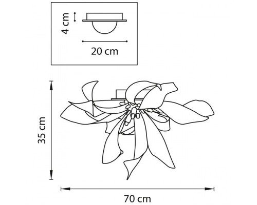 Потолочная люстра TURBIO 754166 Lightstar