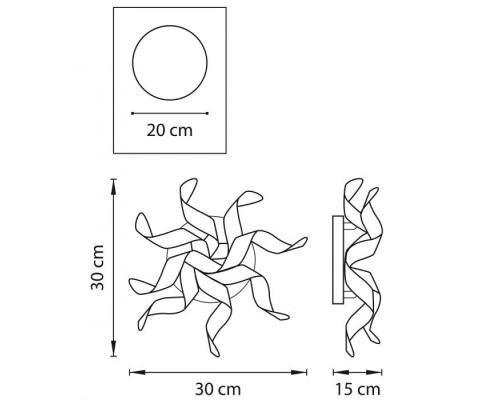 Бра TURBIO 754648 Lightstar
