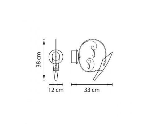 Бра SCARABEO 755614 Lightstar