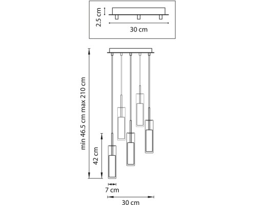 Подвесной светильник Cilino 756052 Lightstar