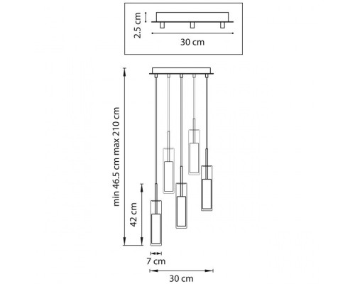Подвесной светильник Cilino 756054 Lightstar