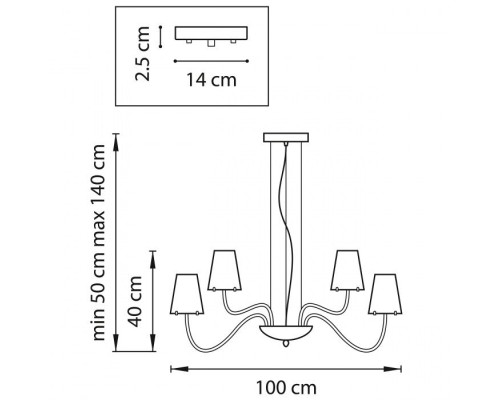 Подвесная люстра DIAFANO 758164 Lightstar