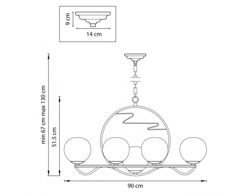 Подвесная люстра Enna 762097 Lightstar