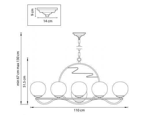 Подвесная люстра Enna 762117 Lightstar
