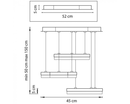 Подвесной светильник Unitario 763336 Lightstar