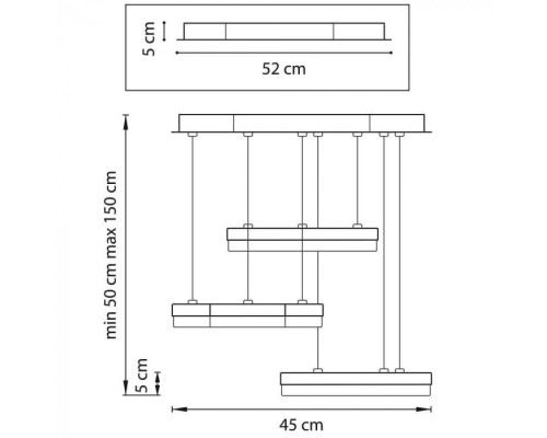 Подвесной светильник Unitario 763347 Lightstar