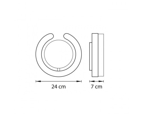 Настенный светильник Unitario 763637 Lightstar