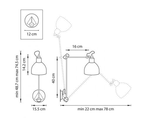 Бра Loft 765614 Lightstar